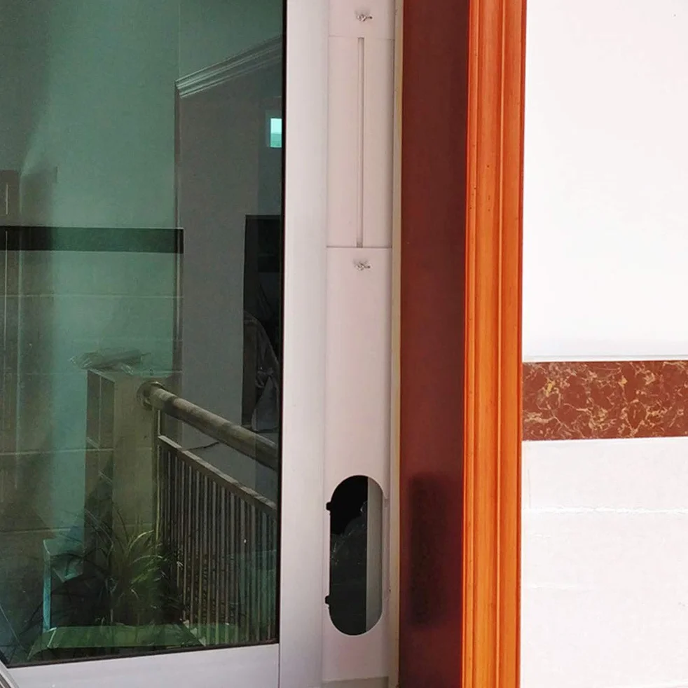 Universelle Verstellbare Dichtungsplatte Mobile Klimaanlagen-Fensterschienen-Schallwand, Fensterabdichtung Fensterabdichtung Ersatzteil Set (2 Fensterdichtungen)