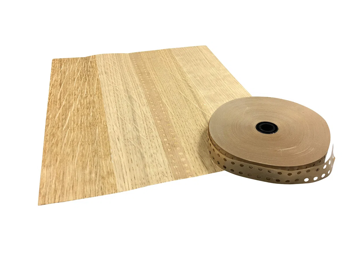 Fugenleimpapier | Furnierpapier | 200m auf Rolle | für Intarsien und Restaurationsarbeiten | Premiumqualität | zum Verkleben von Furnieren