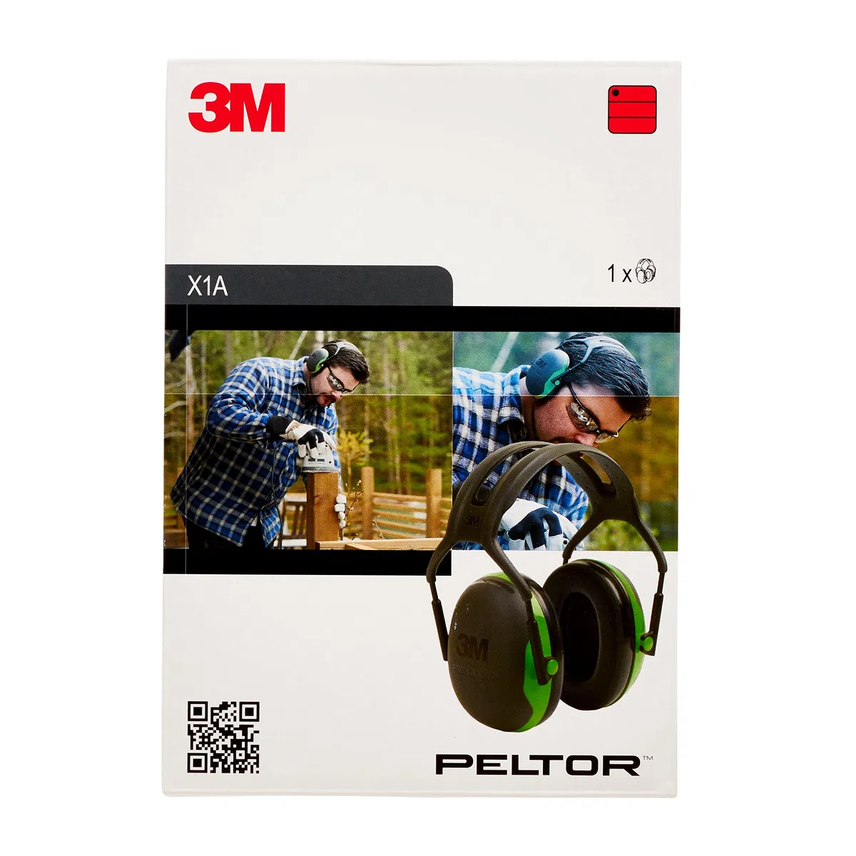 3M Peltor X1A Kapselgehörschutz Kopfbügel - SNR 27 dB