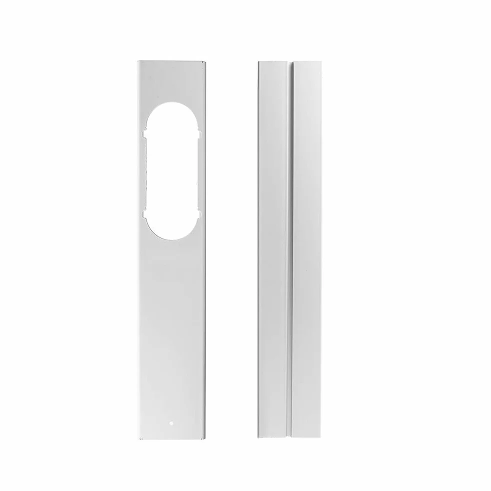 Universelle Verstellbare Dichtungsplatte Mobile Klimaanlagen-Fensterschienen-Schallwand, Fensterabdichtung Fensterabdichtung Ersatzteil Set (2 Fensterdichtungen)