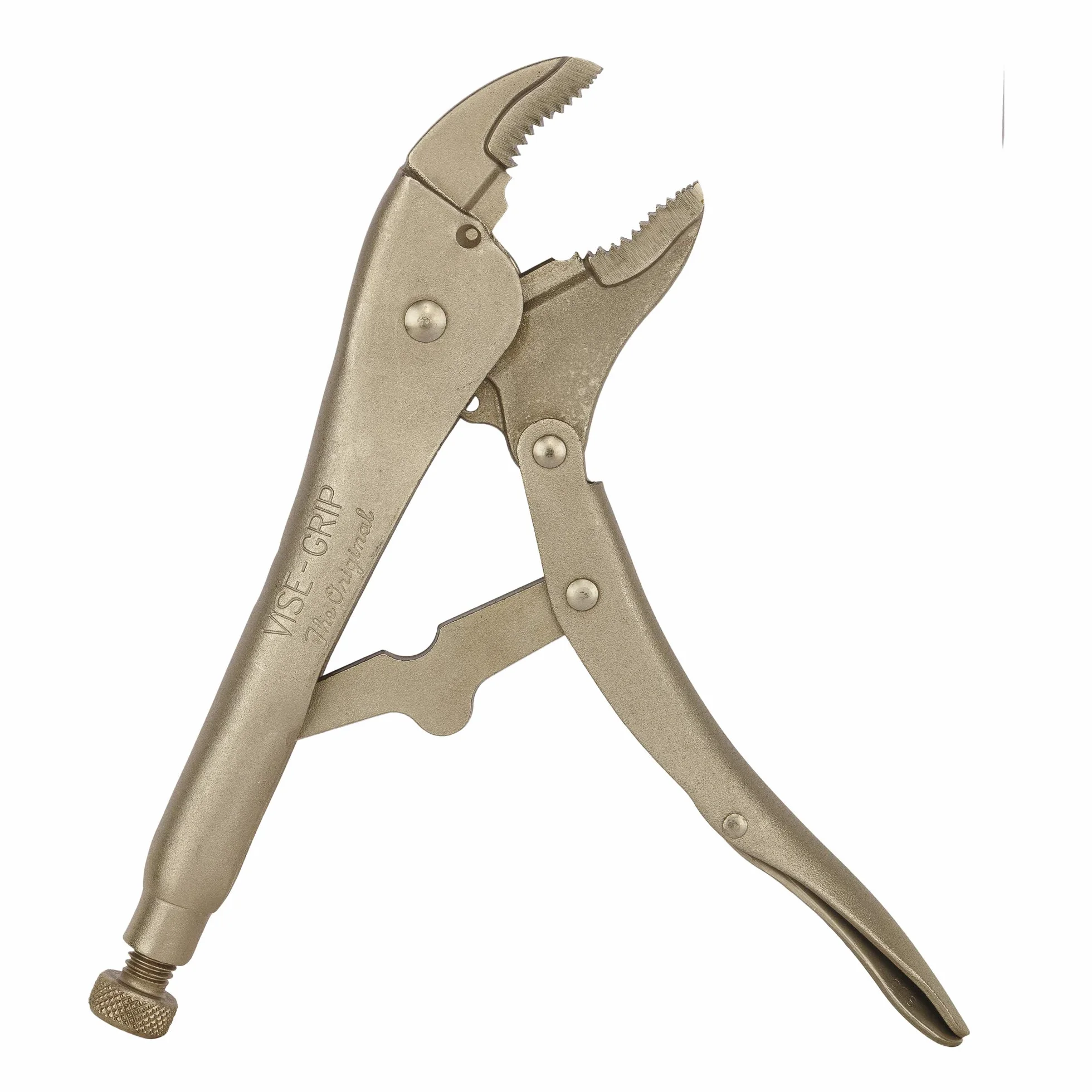 Irwin Vise Grip 10WR Gripzange 250 mm, gebogene Backen, Spannweite 48 mm, Drahtschneider, T0502EL4