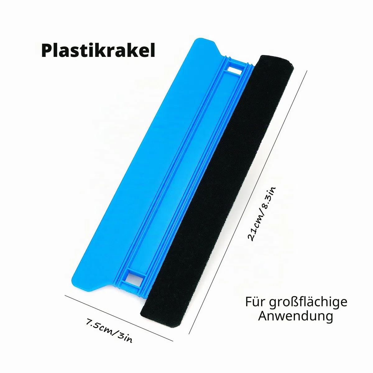Umaki Tapetenkleisterwerkzeug, hocheffiziente Tapetenmontage, Tapetenglätter mit 30 cm gerader Führungskante, 27 cm Tapetenkleisterpinsel, 21 cm Rakel