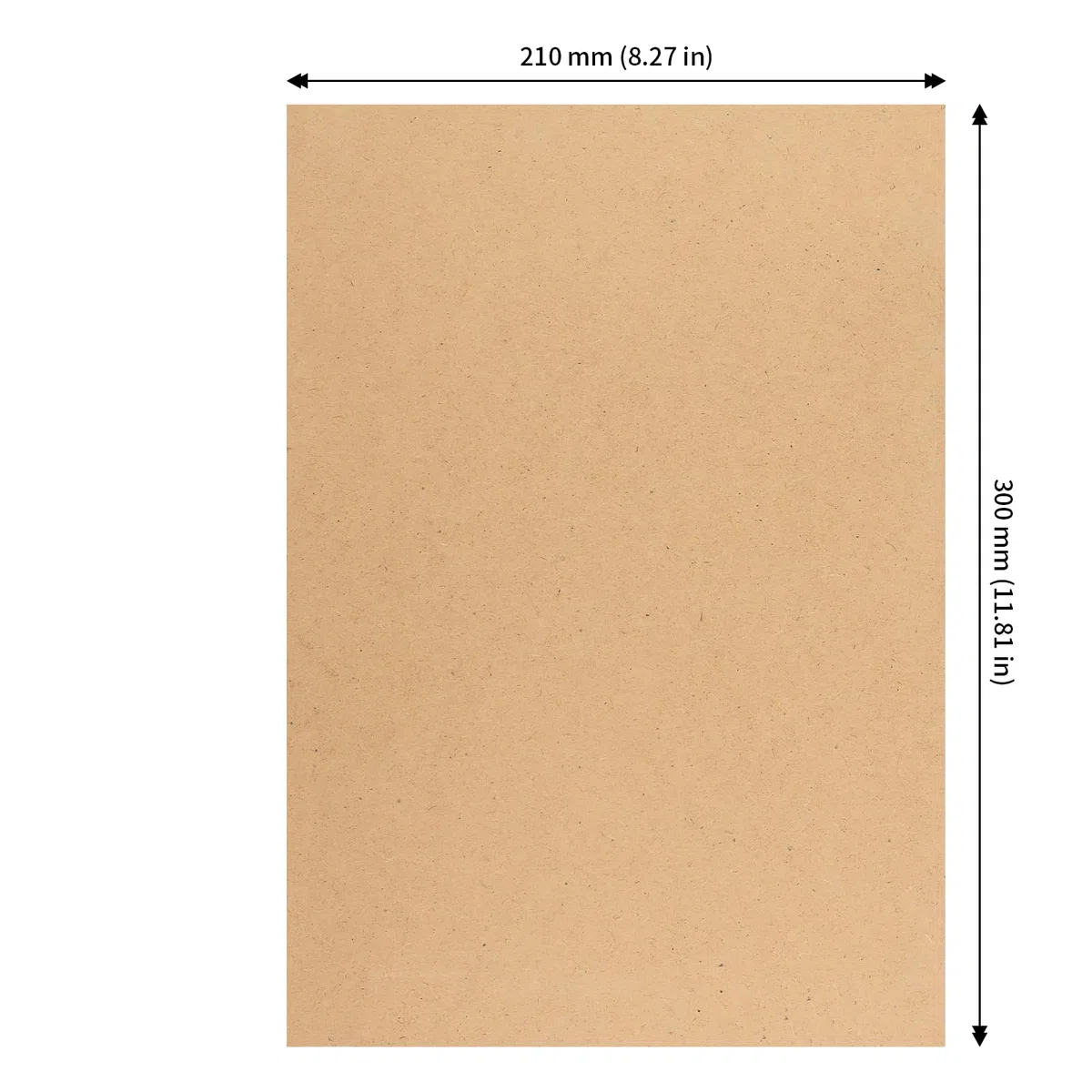 40 Stück A4 MDF Platten, 300 x 210 x 2 mm Holzplatten zum Basteln, Holzplatte zum Schnitzen, Malen