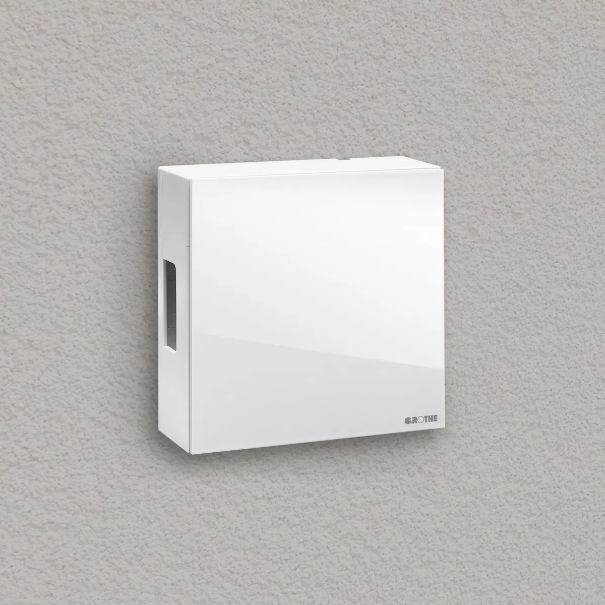Grothe elektromechanischer Gong klassischer Zweiklang-Gong, echter Glockenstahl, Hochglanz Design, Batterie- oder Trafo-Betrieb, bis zu 80 dB, 465A (klarer und satter Ton)