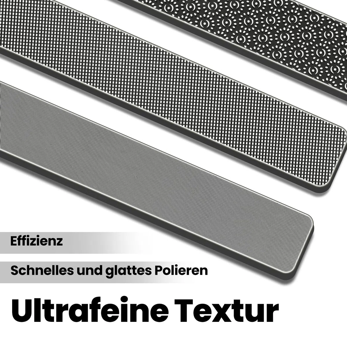 7-teiliges Ultrafeines Glasfeilen Set – 320–10000 Körnung für Gundam & Maßstabsmodelle, Spiegelfeinen Schliff, 3D-Druck, Kunststoff, Holz & Harz Modellteile