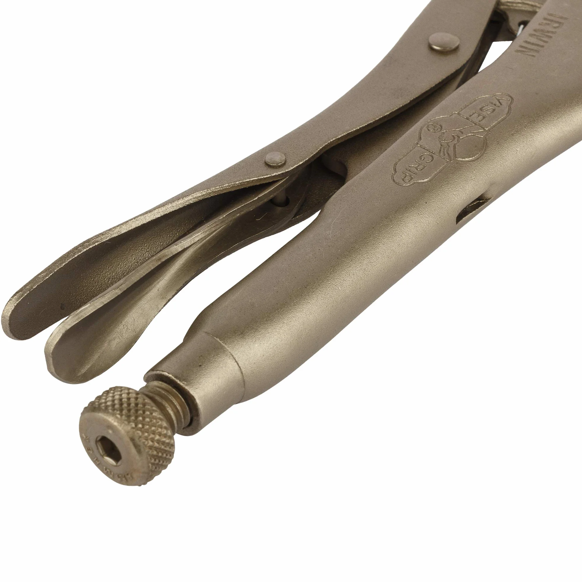 Irwin Vise Grip 10WR Gripzange 250 mm, gebogene Backen, Spannweite 48 mm, Drahtschneider, T0502EL4