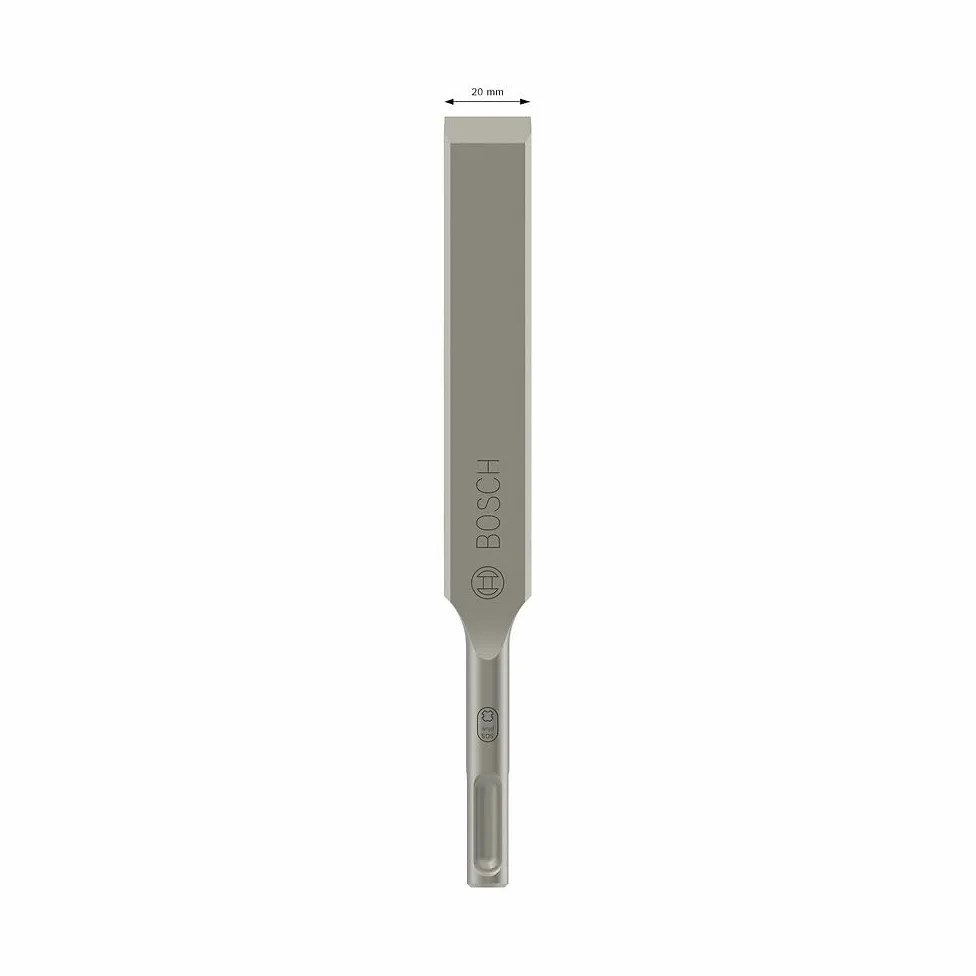 Bosch 1x PRO SDS plus Wood Chisel Meißel (für Weichholz, Ø mm, Professional Zubehör Bohrhammer, Abbruchhammer)