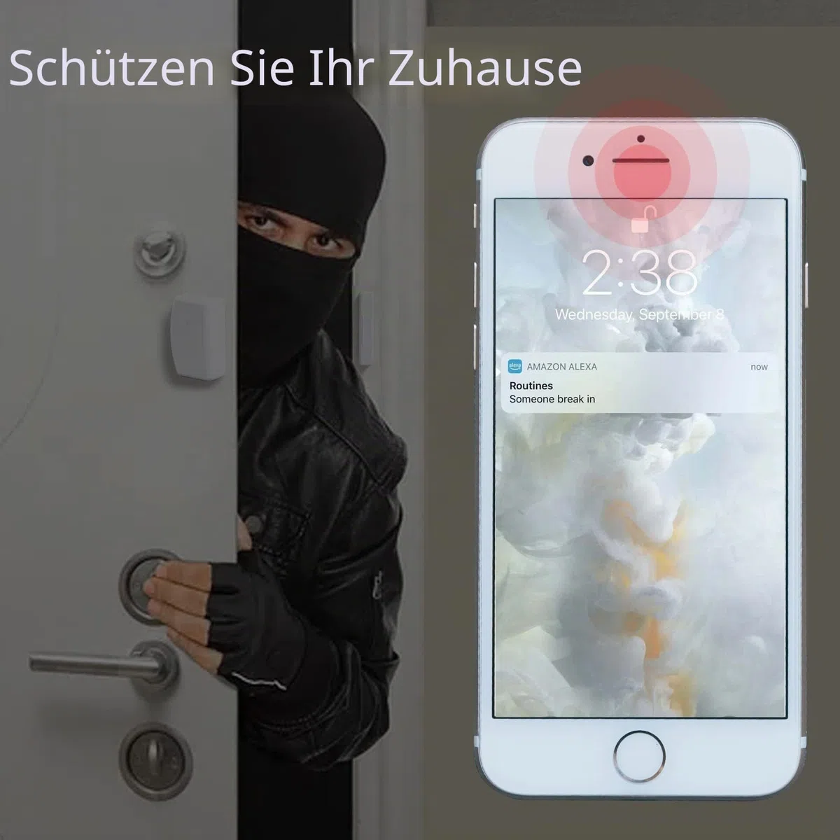 THIRDREALITY Zigbee Kontaktsensor, Tür- und Fenstermonitor, Hausautomation, funktioniert mit Home-Assistant, SmartThings, Hubitat oder Echo-Geräten mit integriertem Zigbee-Hub, Hub erforderlich